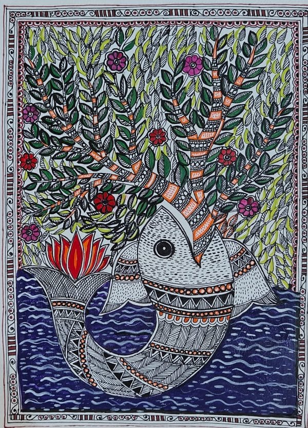 Fish - Madhubani - Sakshi - 01