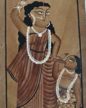 Babu-Bibi #18 - Kalighat Painting - Jahir - 19